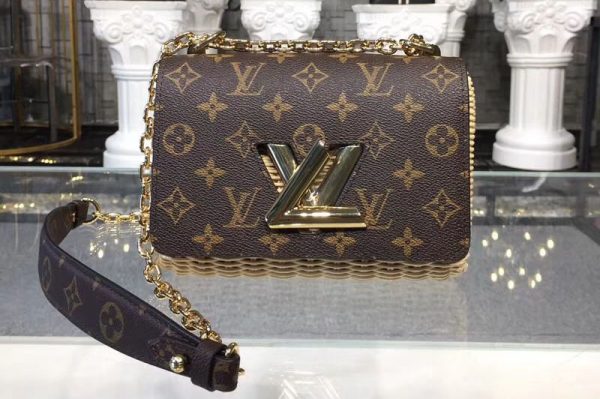 Replica Louis Vuitton M44296 LV twist pm Bags monogram Canvas