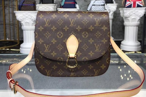 Replica Louis Vuitton M51242 LV Saint Cloud Bags Monogram Canvas