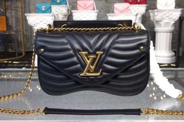 Replica Louis Vuitton M51498 LV New Wave Chain Bags MM Black