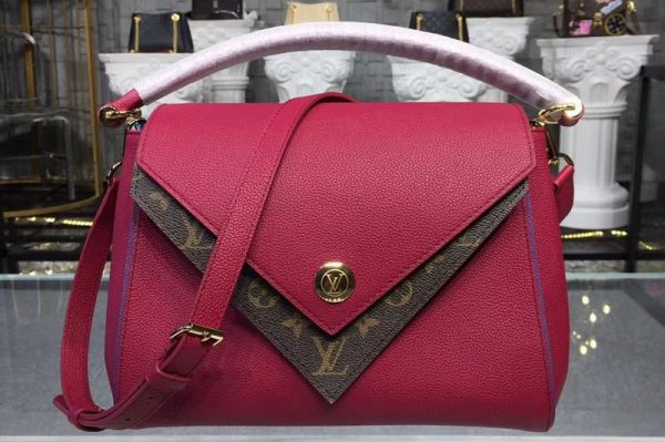 Replica Louis Vuitton M51766 LV Double V Calf Leather Bags