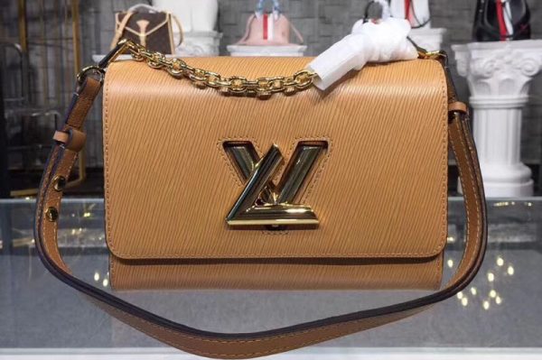 Replica Louis Vuitton M51884 LV Epi Leather Twist MM Beige