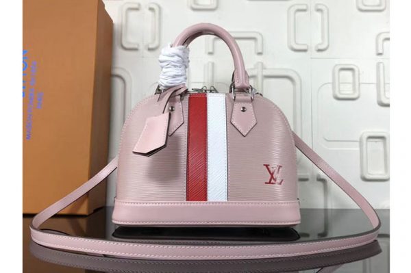 Replica Louis Vuitton M51961 Alma BB Bags Epi Leather Rosy