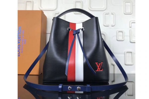 Replica Louis Vuitton M52161 Neonoe Epi Leather Bags Black