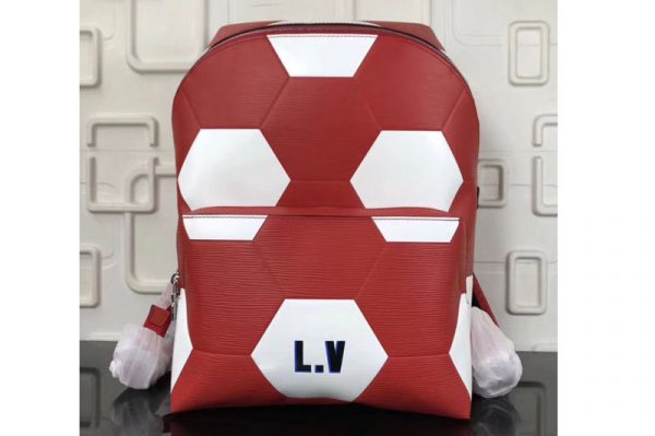 Replica Louis Vuitton M52186 LV Epi Leather Apollo Backpack Red