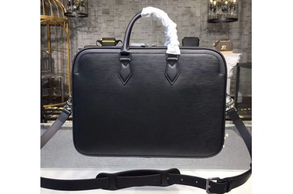 Replica Louis Vuitton M54404 LV Dandy MM Epi Leather Bags Black