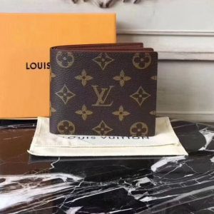 Replica Louis Vuitton M60053 Monogram Canvas Amerigo Wallet