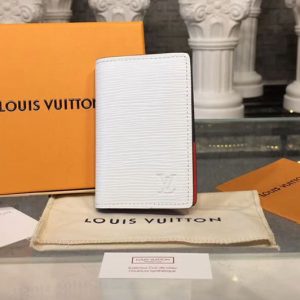 Replica Louis Vuitton M62906 LV Pocket Organizer Wallet Epi Leather