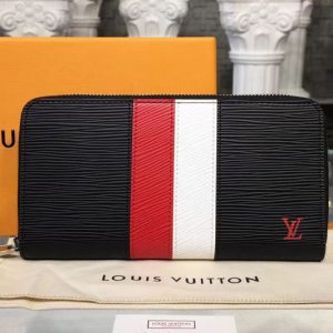 Replica Louis Vuitton M62983 LV Zippy Waallet Epi Leather Black