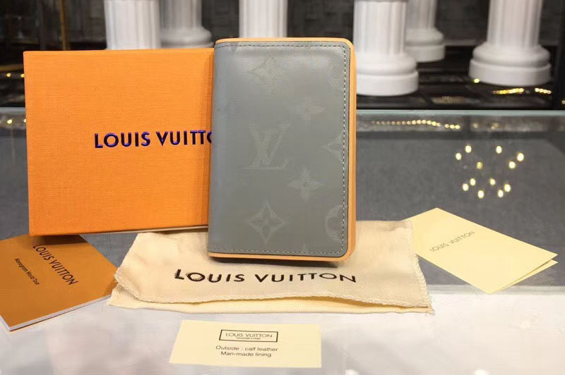 Replica Louis Vuitton Pocket Organizer White Monogram M67817 for