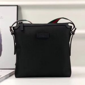 Replica Gucci Techno Canvas Messenger Bag 353407 Black