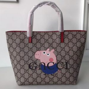 Replica Gucci 410812 Childrens GG Big Piggy George Tote Bags