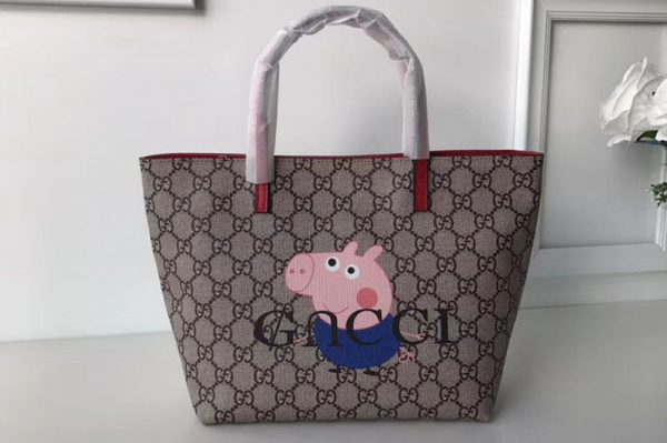 Replica Gucci 410812 Childrens GG Big Piggy George Tote Bags