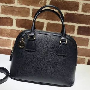 Replica Gucci 449662 GG Calf leather top quality tote bags Black