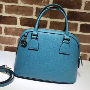 Replica Gucci 449662 GG Calf leather top quality tote bags Blue