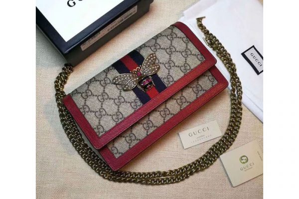 Replica Gucci Queen Margaret GG mini bag 476079 red