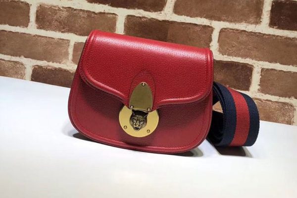 Replica Gucci Saddle bag 495663 Red