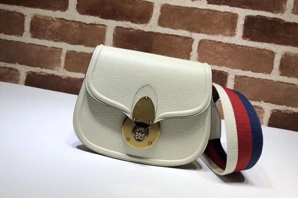 Replica Gucci Saddle bag 495663 White