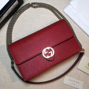 Replica Gucci 510314 GG Marmont cross-body bag Red