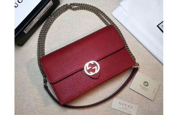 Replica Gucci 510314 GG Marmont cross-body bag Red