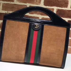 Replica Gucci GG original suede leather ophidia Tote Bag 512957 Camel