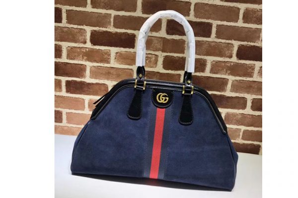 Replica Gucci RE(BELLE) Large Top Handle Bag 515937 Blue