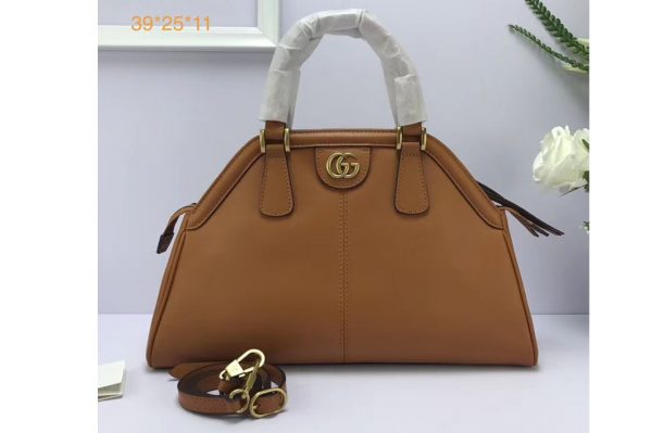 Replica Gucci Re(Belle) Medium Top Handle Bag 516459 Brown