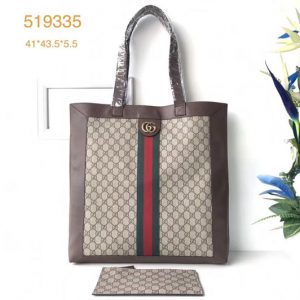 Replica Gucci Ophidia Soft GG Supreme Large Tote 519335