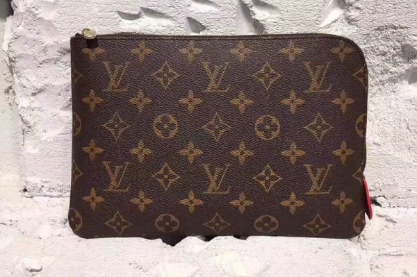 Replica Louis Vuitton M44191 Monogram Canvas Etui Voyage PM Bags Red