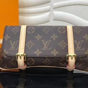 Replica Louis Vuitton M51159 LV Monogram Canvas Pochette Marelle Bum Bag