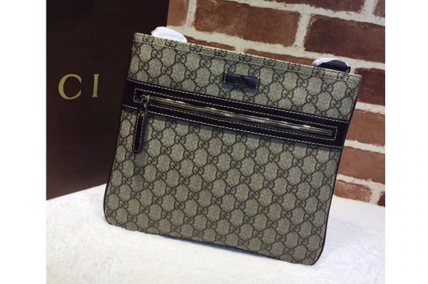 Replica Gucci Flat Messenger Bag 295257 Brown