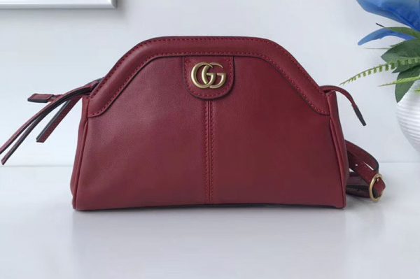 Replica Gucci 524620 RE BELLE small shoulder bags Wine