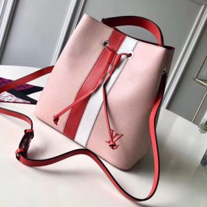 Replica Louis Vuitton M52161 Epi Leather Neonoe Bags Pink