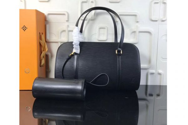 Replica Louis Vuitton M52222 LV Pipillion Epi Leather Bags Black