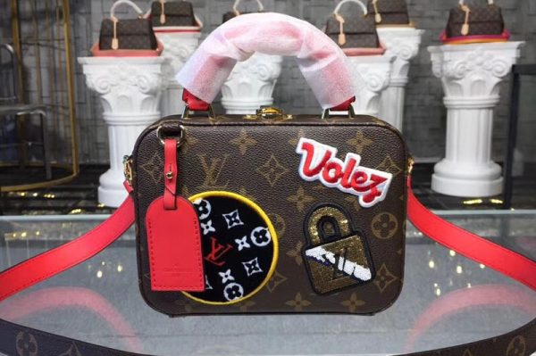 Replica Louis Vuitton N40048 LV Stories Box Monogram Canvas Bags