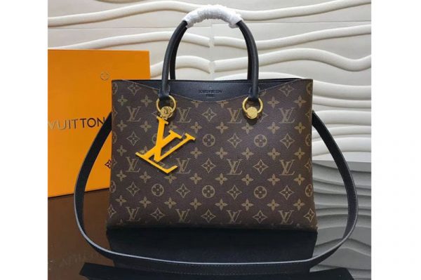 Replica Louis Vuitton N40050 LV Riverside Monogram Canvas Bags Black