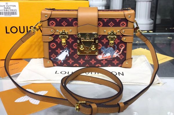 Replica Louis Vuitton M44437 LV Transformed Monogram canvas Petite Malle Brown