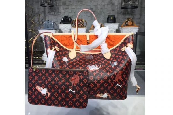 Replica Louis Vuitton M44441 LV Transformed Monogram canvas Neverfull MM Bags