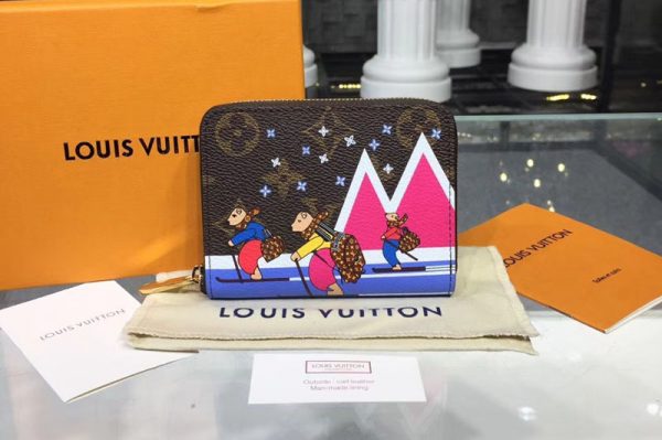 Replica Louis Vuitton M63831 LV Zippy Coin Purse Monogram Canvas