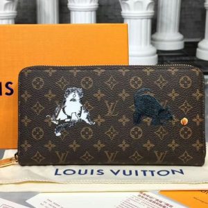 Replica Louis Vuitton M63875 LV Zippy Wallet Monogram canvas