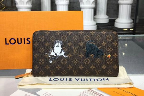 Replica Louis Vuitton M63875 LV Zippy Wallet Monogram canvas