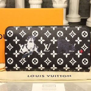 Replica Louis Vuitton M63875 LV Transformed Monogram canvas Zippy Wallet Black