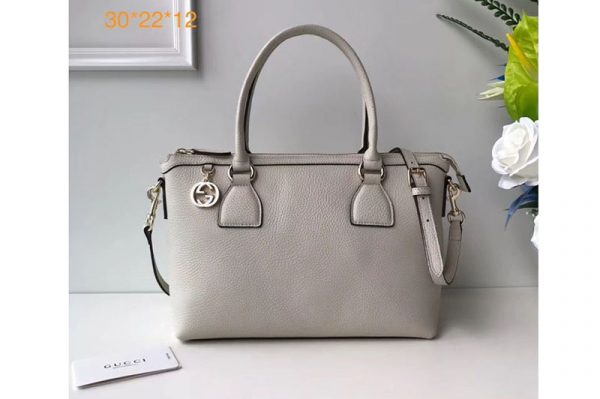 Replica Gucci 449659 2way tote bag bag lady leather Bags White