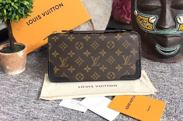 Replica Louis Vuitton Monogram Canvas Daily Organise M60699 Black