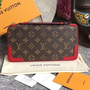 Replica Louis Vuitton Monogram Canvas Daily Organise Red M60699