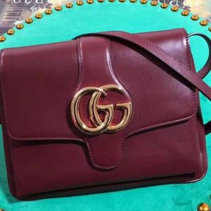 Replica Gucci ‎550126 Arli medium shoulder bags Bordeaux Leather