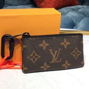 Replica Louis Vuitton M44487 LV Pochette Cle Pouch Monogram Canvas