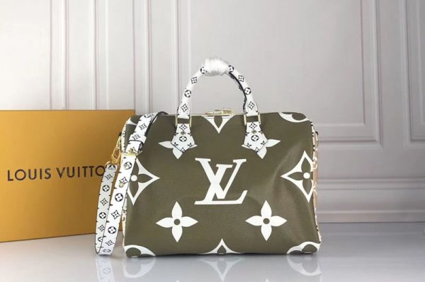 Replica Louis Vuitton M44572 LV Speedy Bandouliere 30 Monogram coated canvas