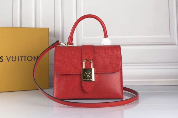 Replica Louis Vuitton M53239 LV Locky BB Epi Leather Red