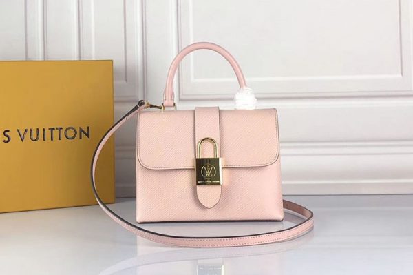 Replica Louis Vuitton M52879 LV Locky BB Epi Leather Pink