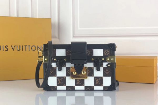 Replica Louis Vuitton M53201 LV Petite Malle Monogram Canvas Creme